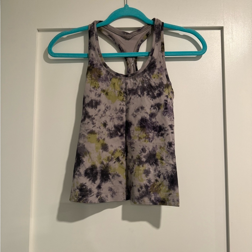 Tie-Dye Racerback Tank Top